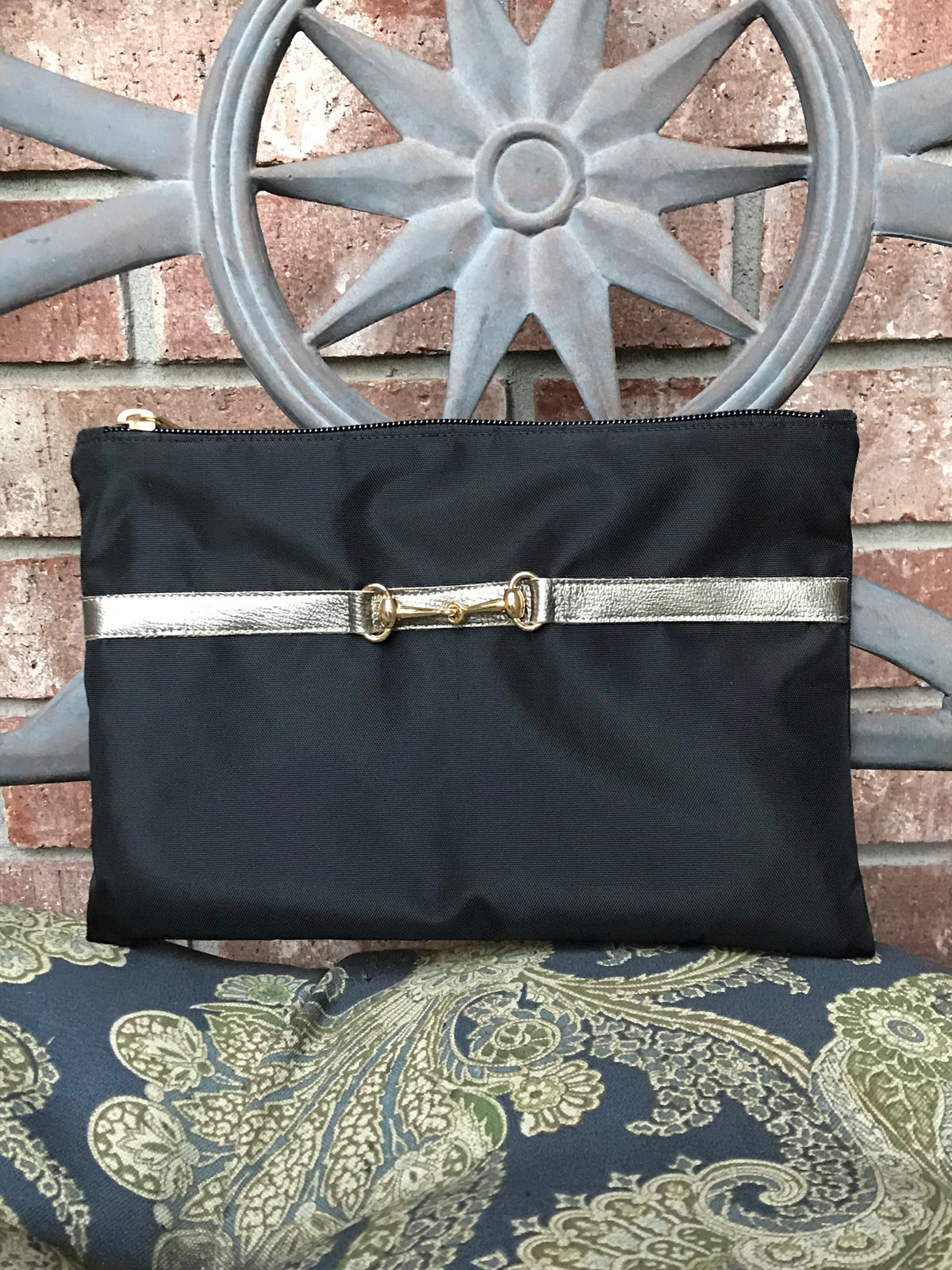 Custom Cosmetic Bag Snaffle Bit