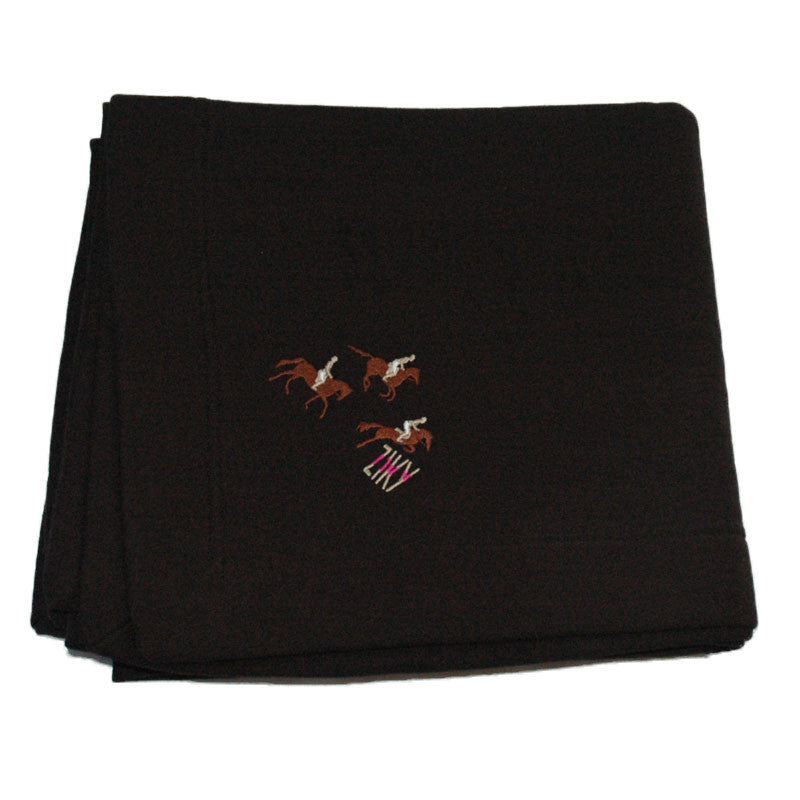 Horse embroidered stadium blanket