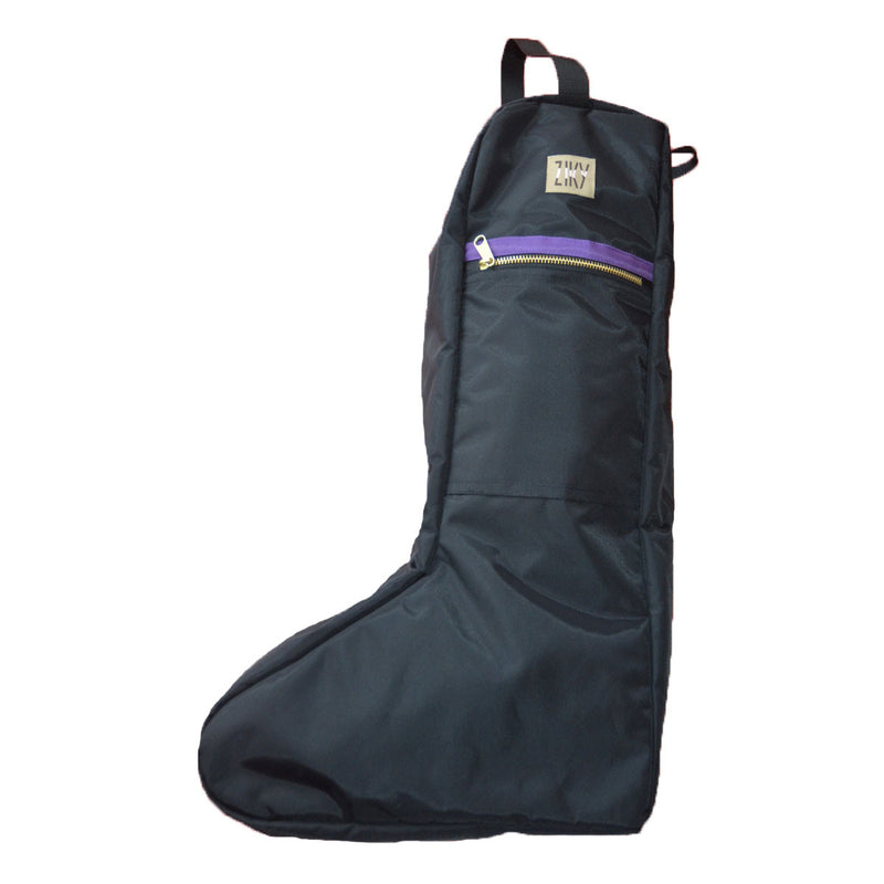 Custom equestrian boot bag