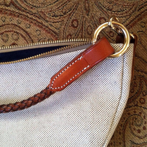 Horse brow band clutch purse