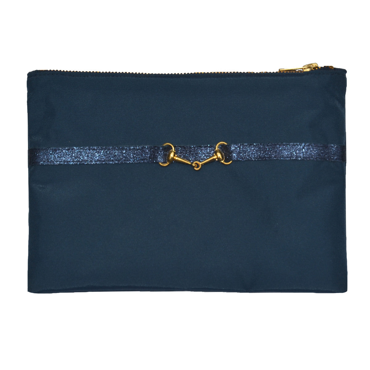 Horse bit cosmetic bag