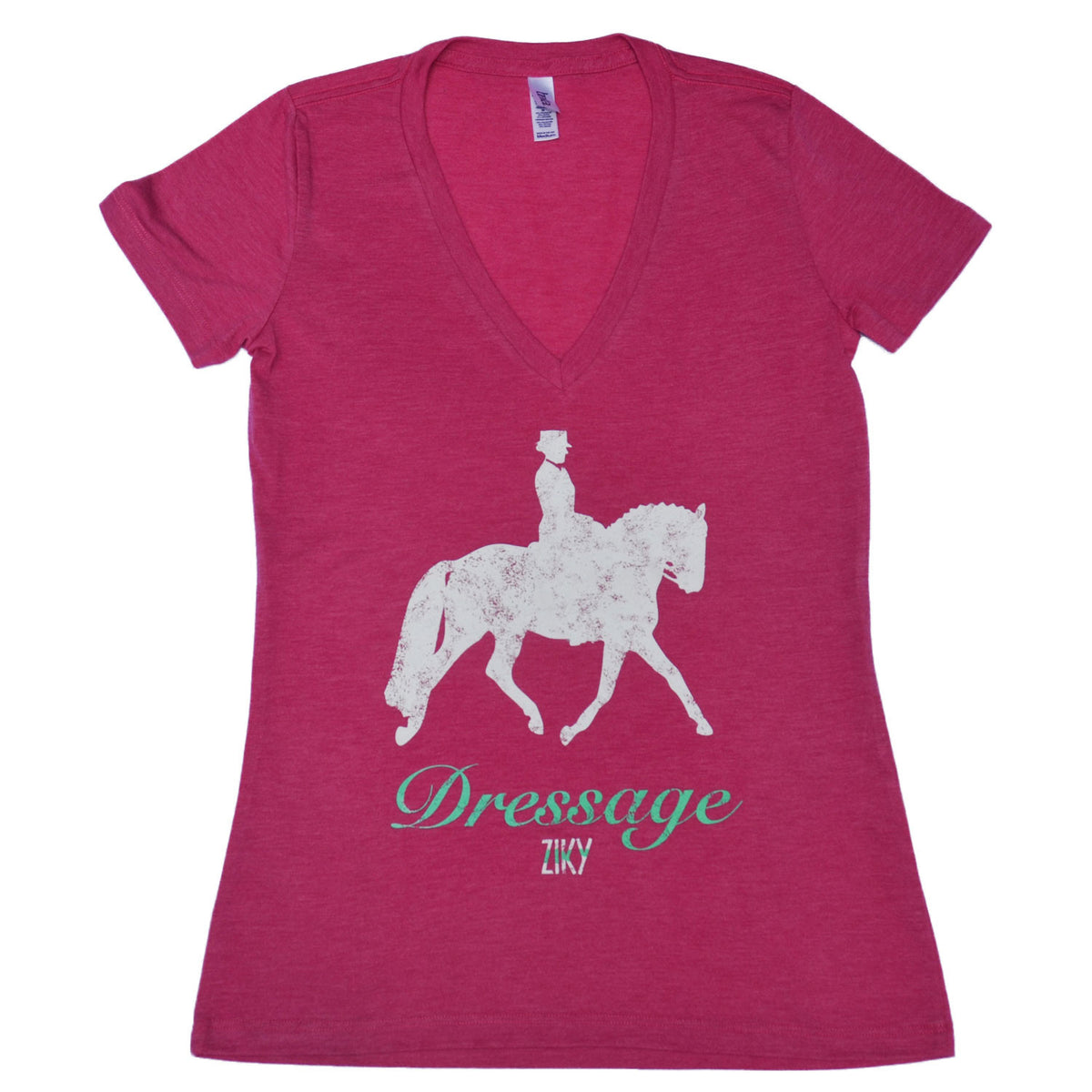 Dressage V-neck t-shirt