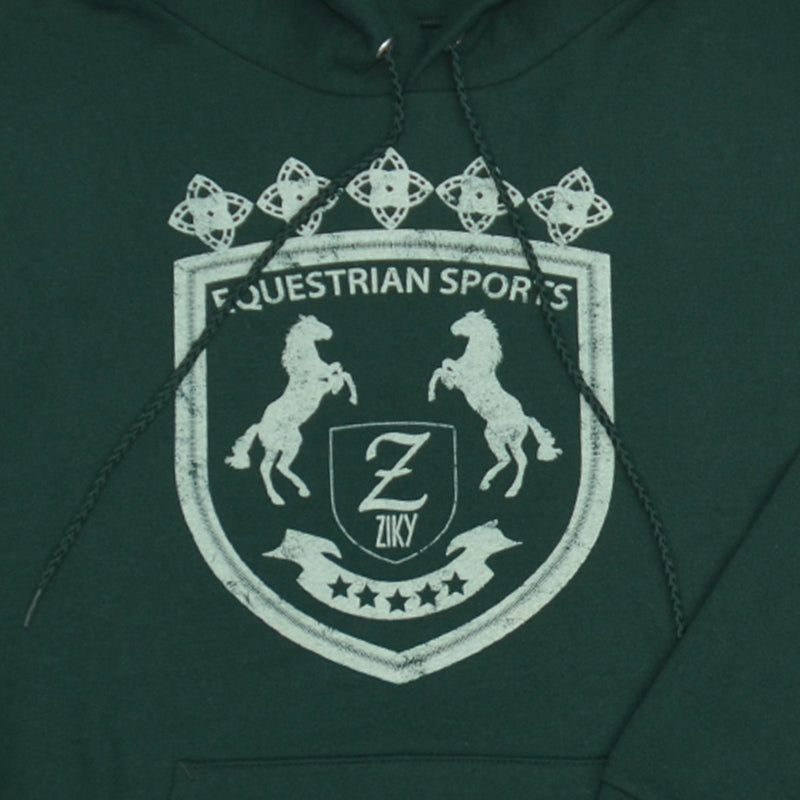 ZIKY horse graphic hoodie