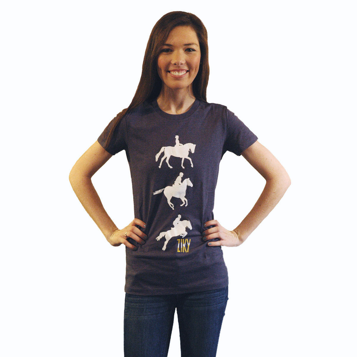 Eventing graphic horse shirt