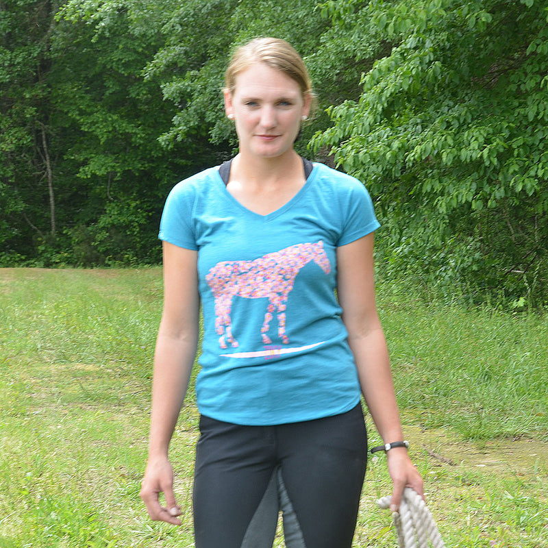 Horse graphic shirt