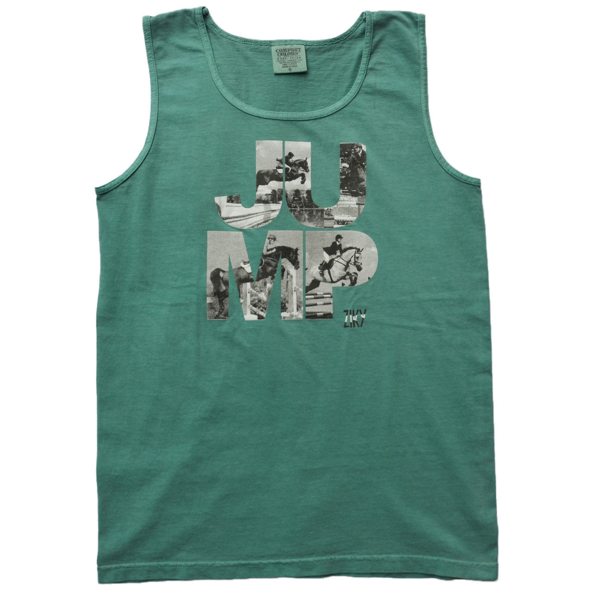 Horse jumping tank top