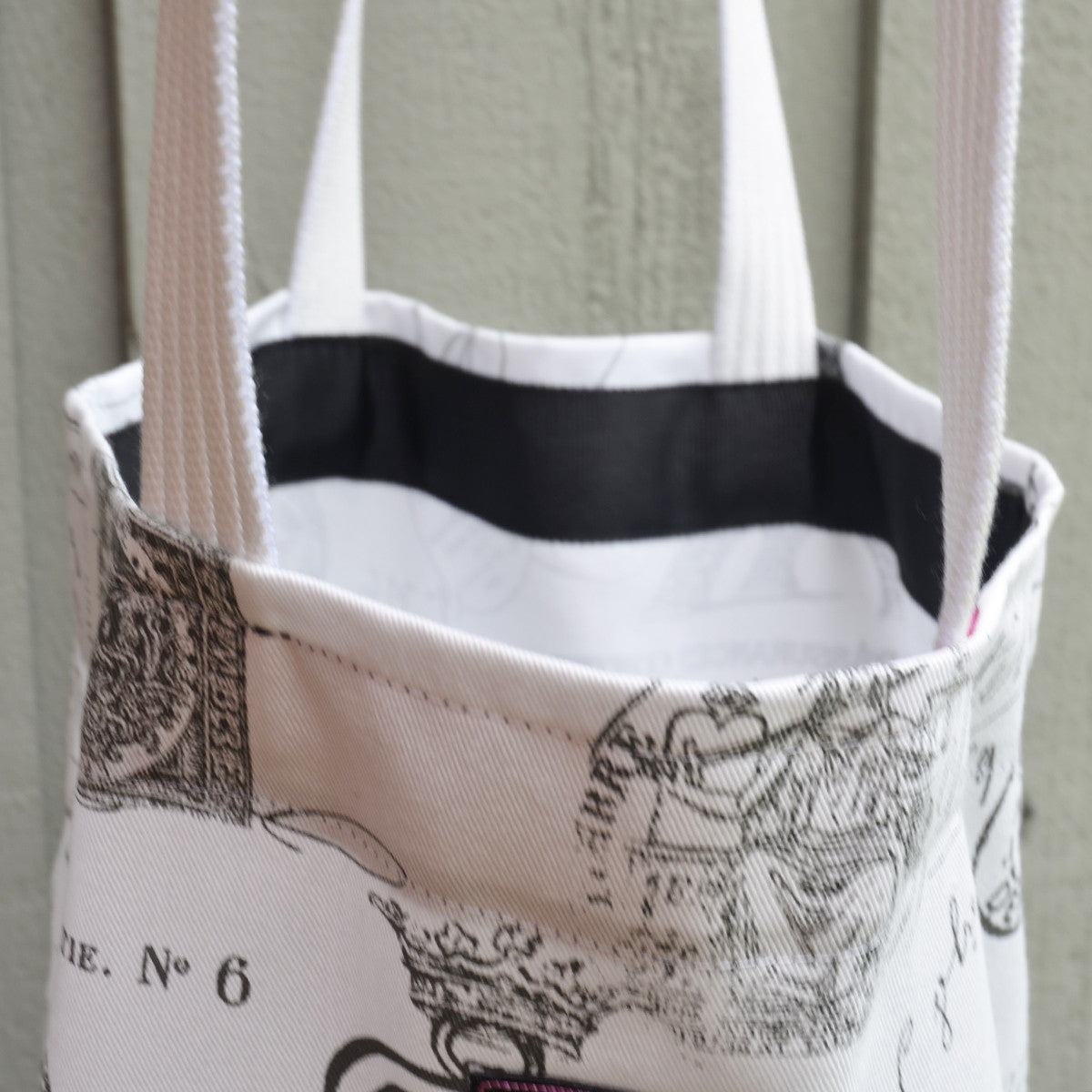 hand made shopping tote bag