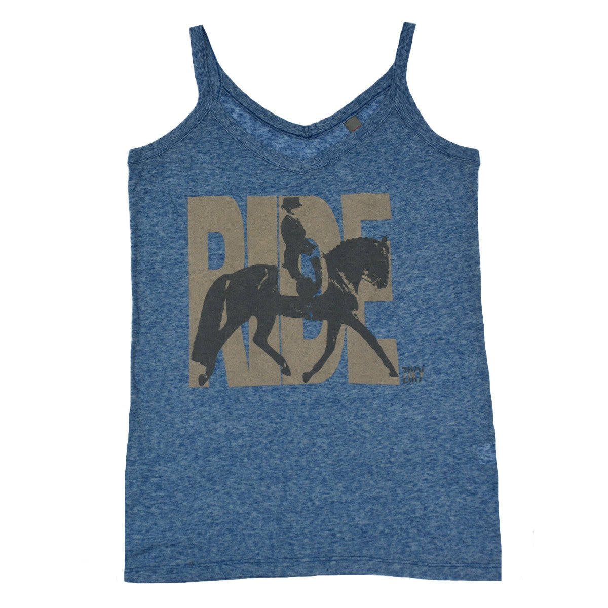 Ride dressage tank top in blue