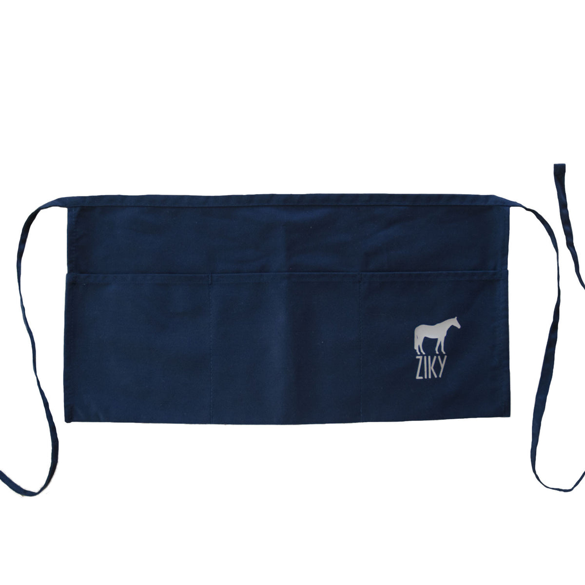 navy grooming apron